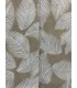 Loneta Estampada Hojas Tropicales Beige