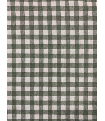 Loneta Vichy Cuadro Verde Menta