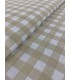 Loneta Vichy Cuadro Beig