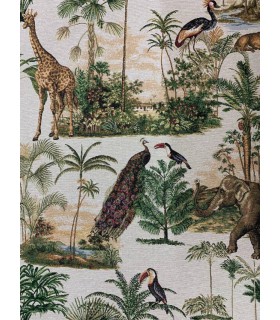 Gobelino Animales de la Sabana Africana