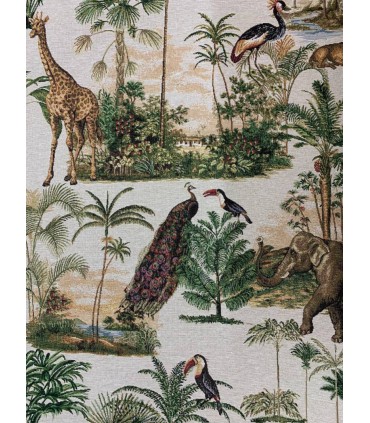 Gobelino Animales de la Sabana Africana