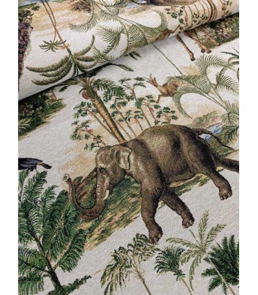 Gobelino Animales de la Sabana Africana