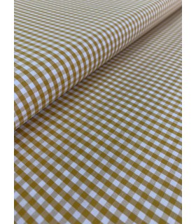 Vichy de cuadros 0,3cm Beige