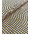 Vichy de cuadros 0,3cm Beige