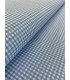 Vichy de cuadros 0,3cm Azul Celeste