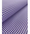 Vichy de cuadros 0,3cm Morado
