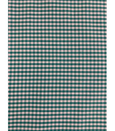 Vichy de cuadros 0,3cm Turquesa